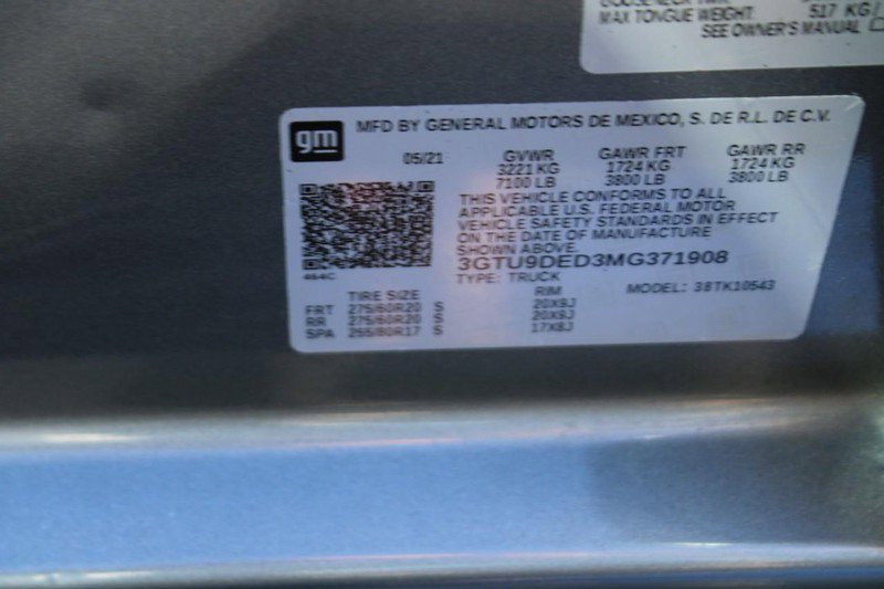 Used 2021 GMC Sierra 1500 SLT w/ SLT Premium Package image 18