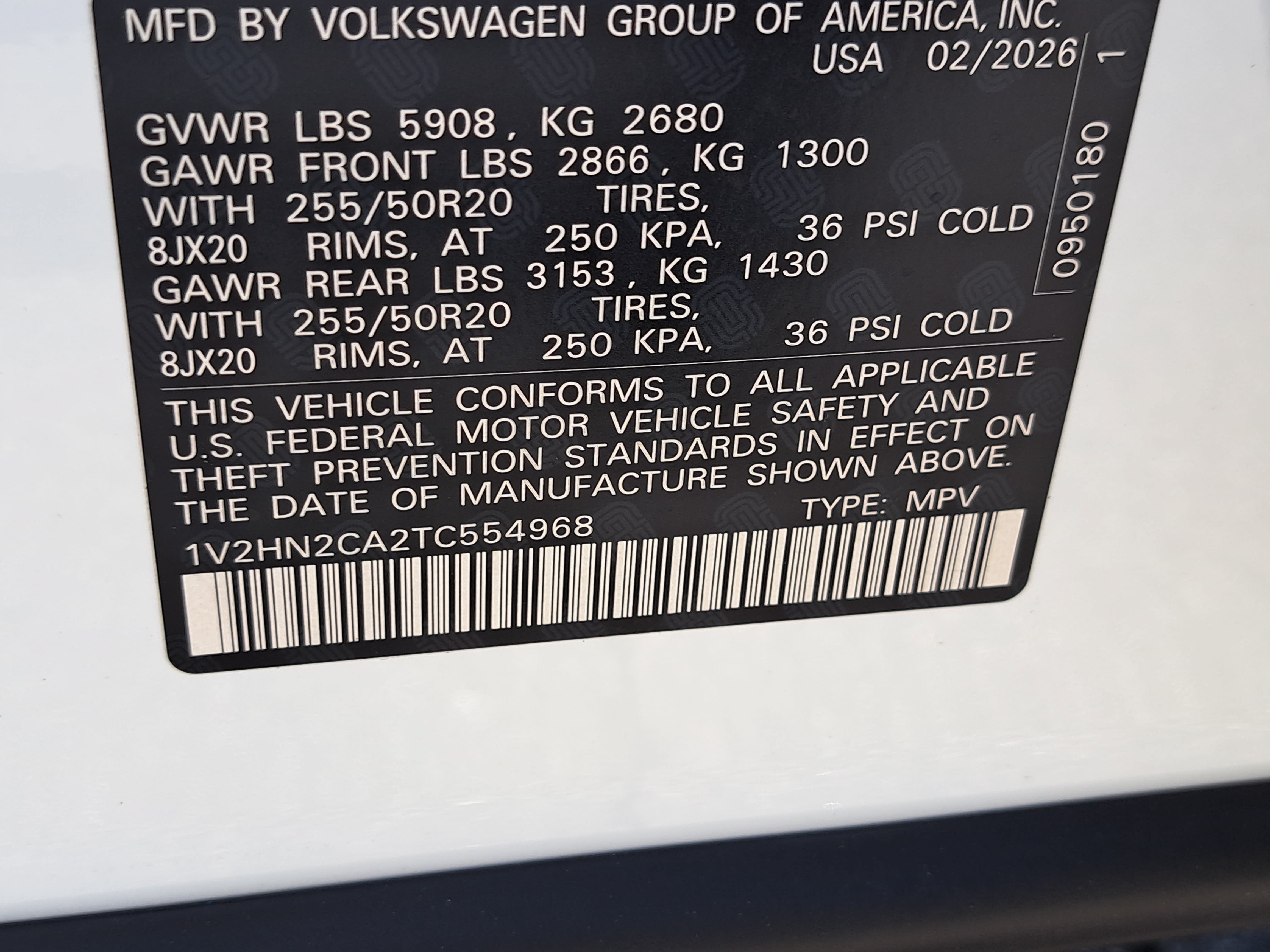 New 2026 Volkswagen Atlas SE AWD/4WD image 34
