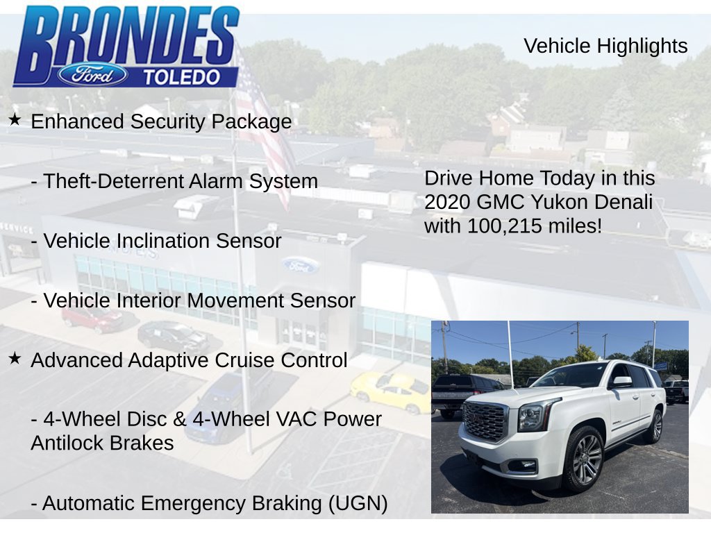 Used 2020 GMC Yukon Denali w/ Denali Ultimate Package AWD/4WD image 26