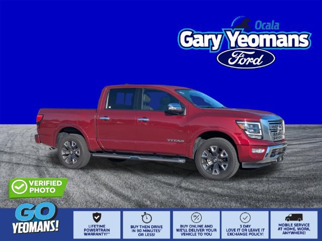 Used 2024 Nissan Titan Platinum Reserve w/ Moonroof Package