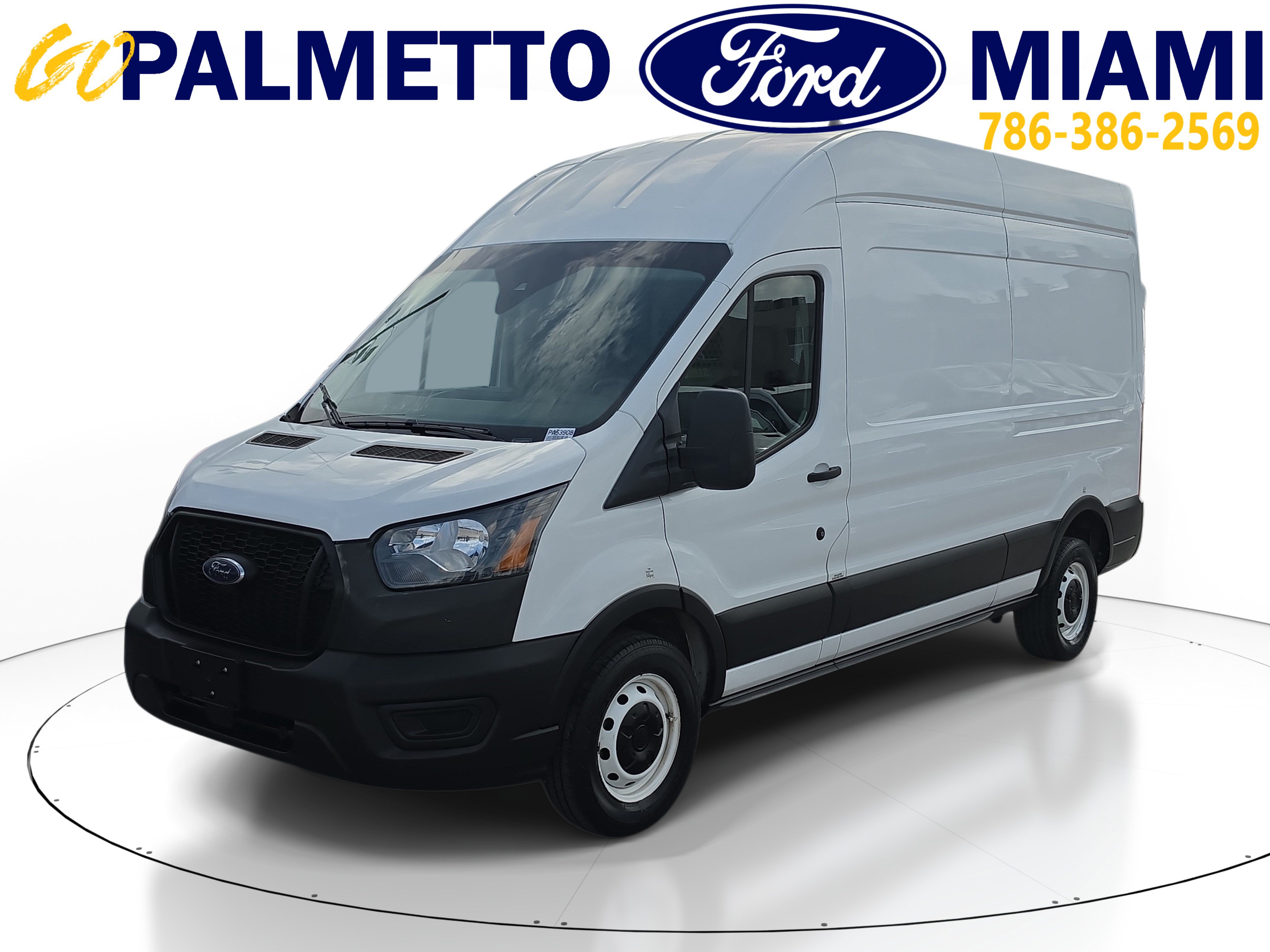 Used 2021 Ford Transit 250 148 High Roof w/ Load Area Protection Package RWD image 3