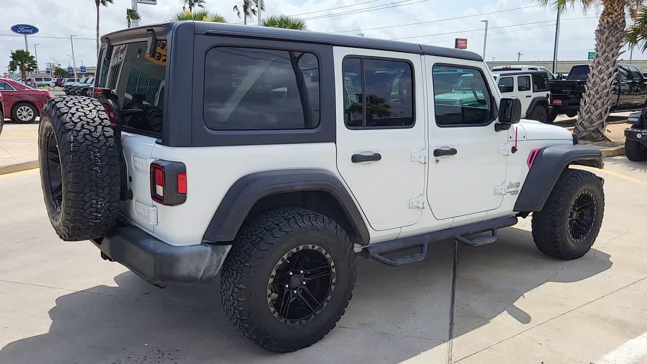 Certified 2021 Jeep Wrangler Unlimited Sport AWD/4WD image 8