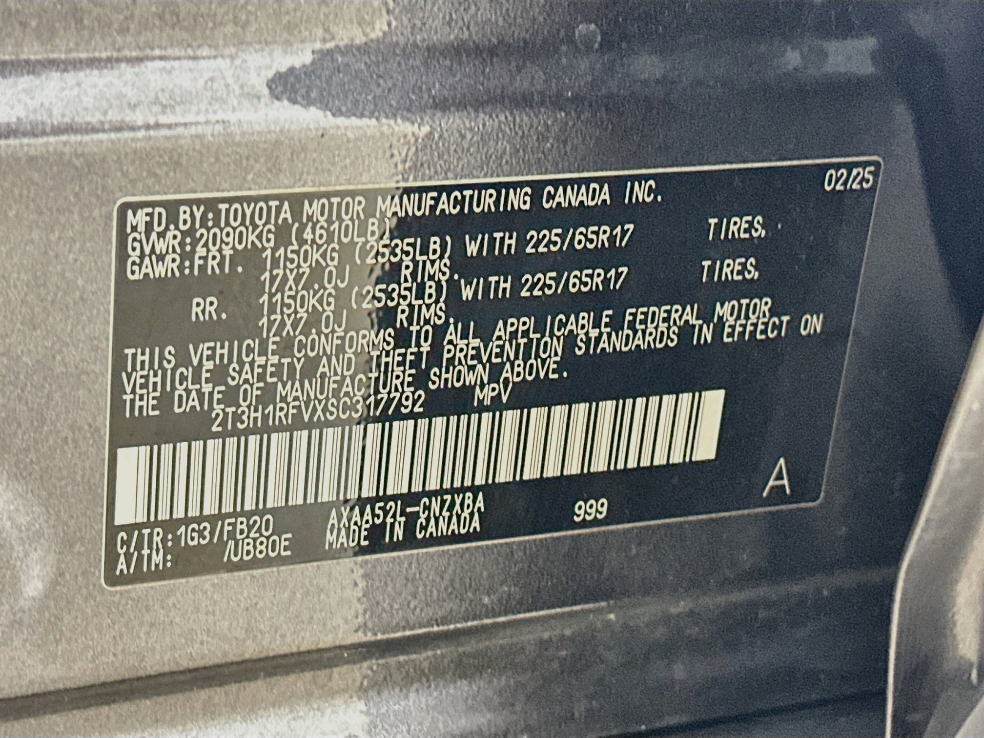Used 2025 Toyota RAV4 LE FWD image 12