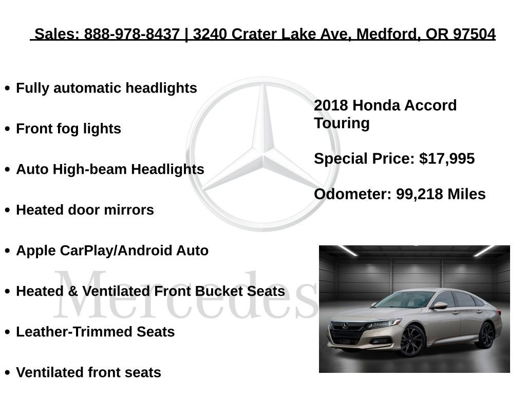 Used 2018 Honda Accord Touring image 10