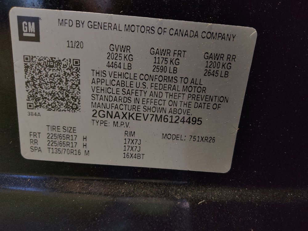 Used 2021 Chevrolet Equinox LT FWD image 33