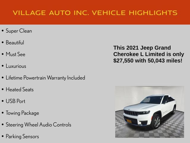 Used 2021 Jeep Grand Cherokee L Limited image 7