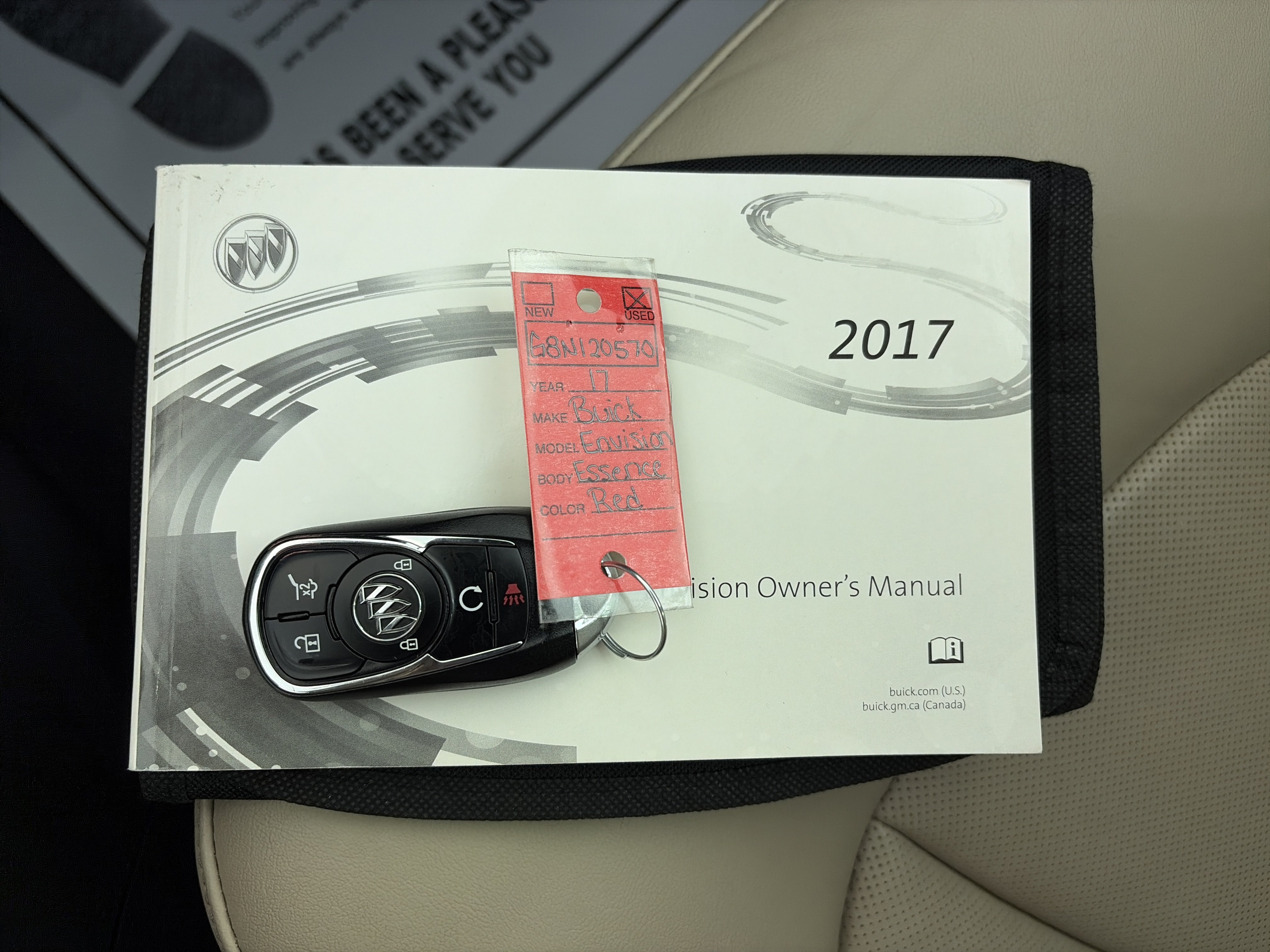 Used 2017 Buick Envision Essence AWD/4WD image 34