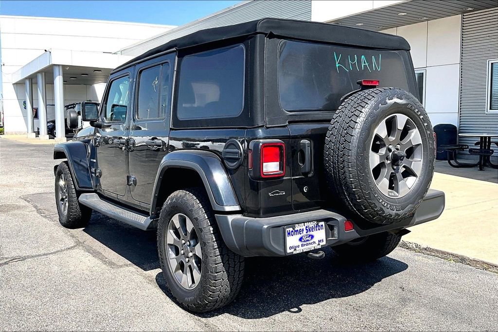 Used 2018 Jeep Wrangler Unlimited Sahara image 3