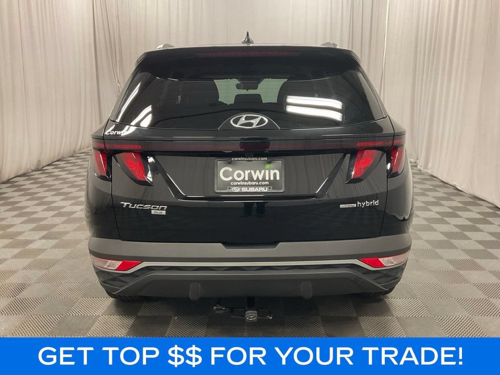 Used 2024 Hyundai Tucson Blue AWD/4WD image 3