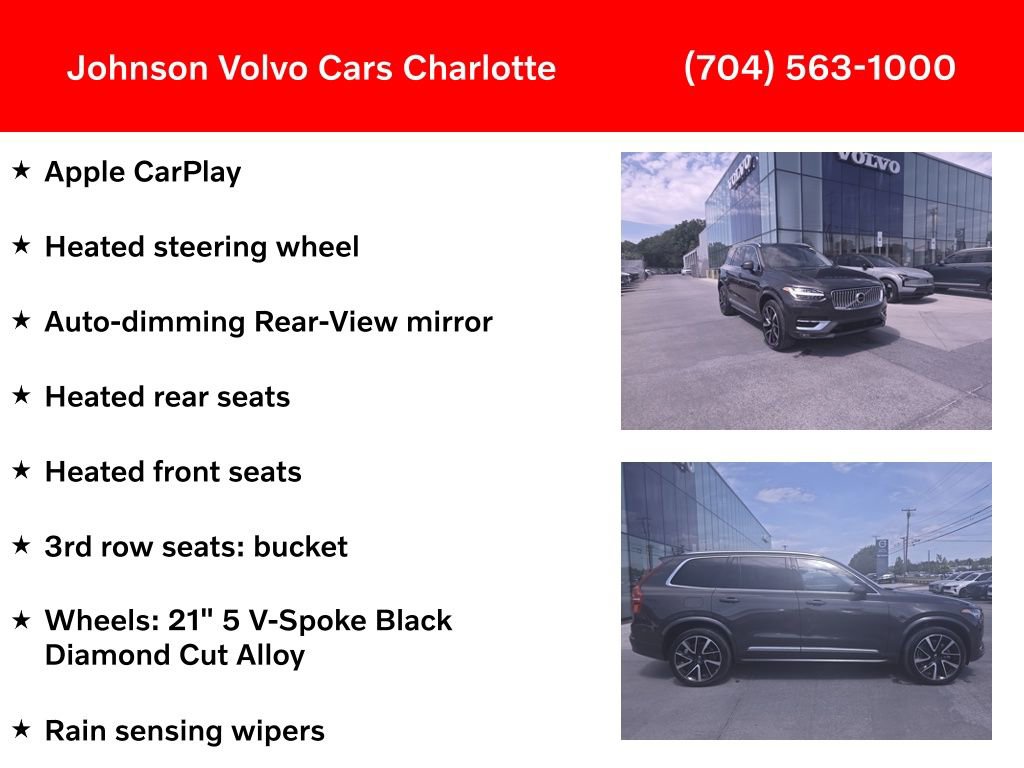 Used 2023 Volvo XC90 B6 Plus w/ Protection Package AWD/4WD image 6