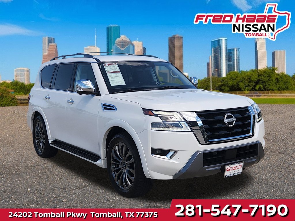 Used 2024 Nissan Armada Platinum w/ Captain's Chairs Package