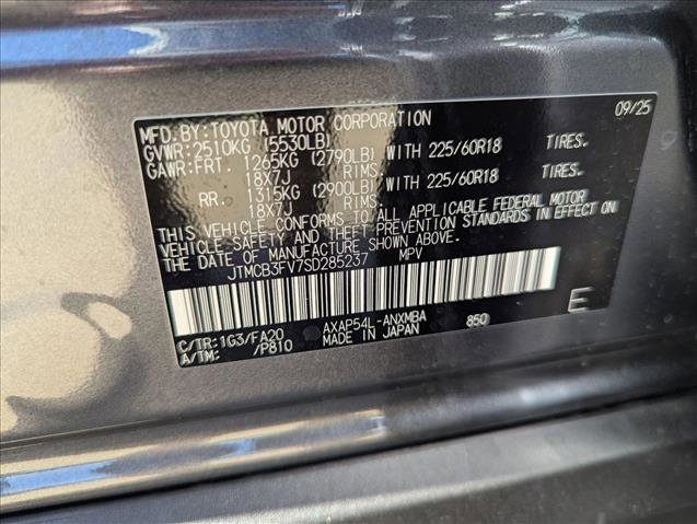 New 2025 Toyota RAV4 SE image 21