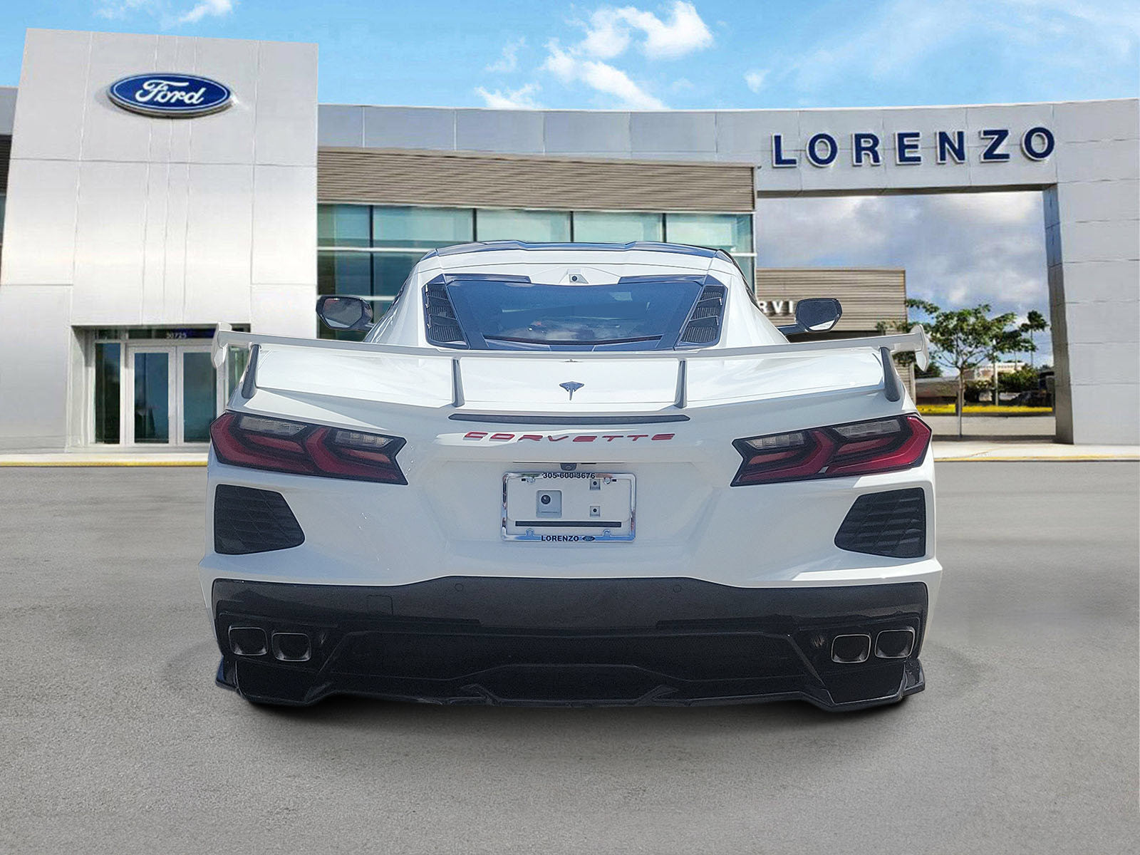 Used 2022 Chevrolet Corvette Stingray Preferred Cpe w/ Z51 Performance Package RWD image 6