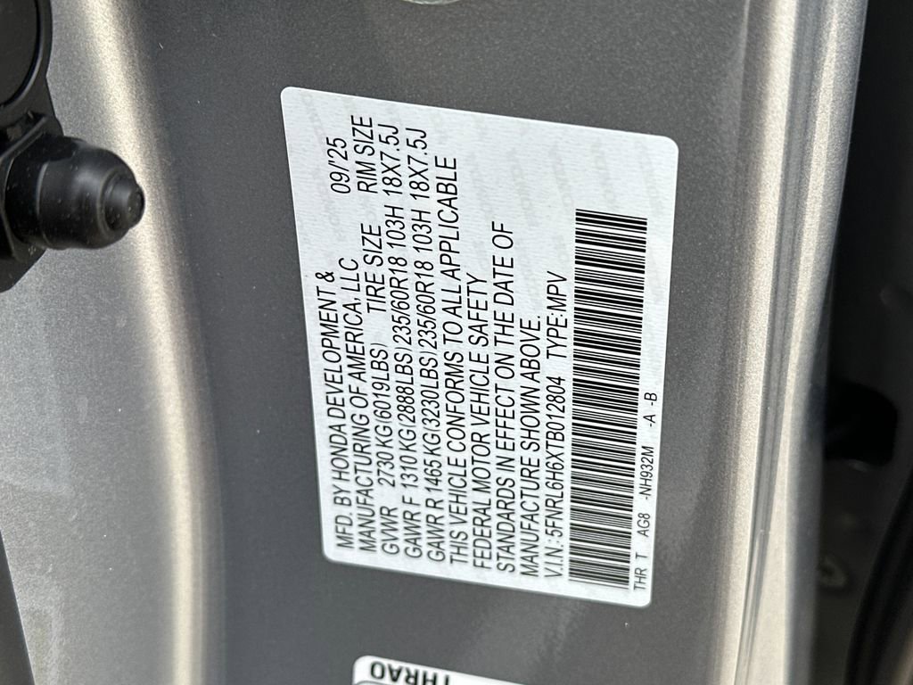 Used 2026 Honda Odyssey EX-L image 37