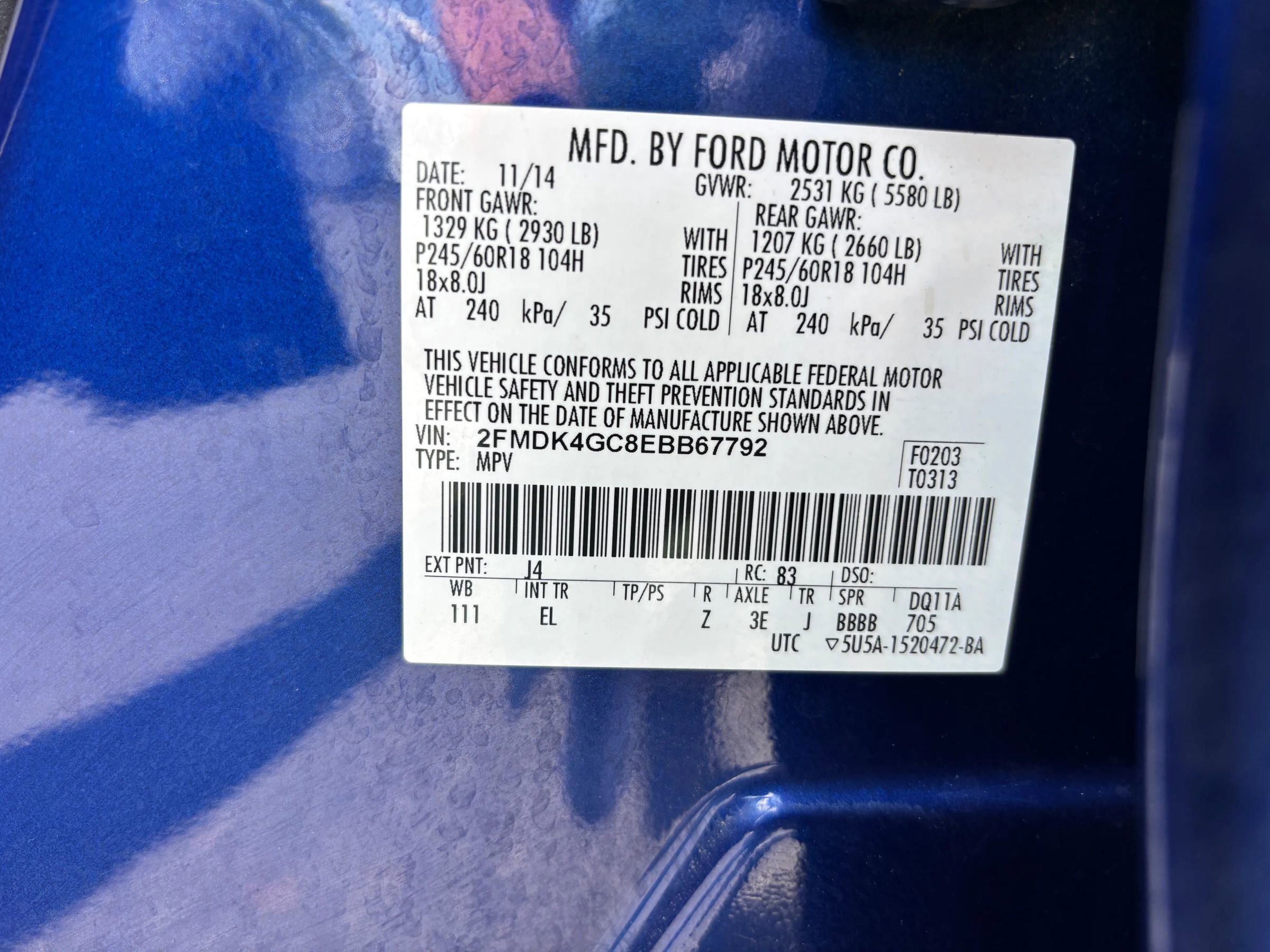 Used 2014 Ford Edge SE AWD/4WD image 26
