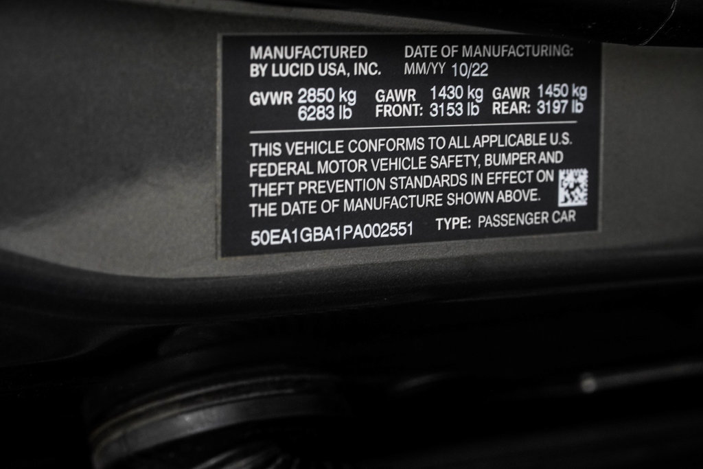 Used 2023 Lucid Air Grand Touring AWD/4WD image 46