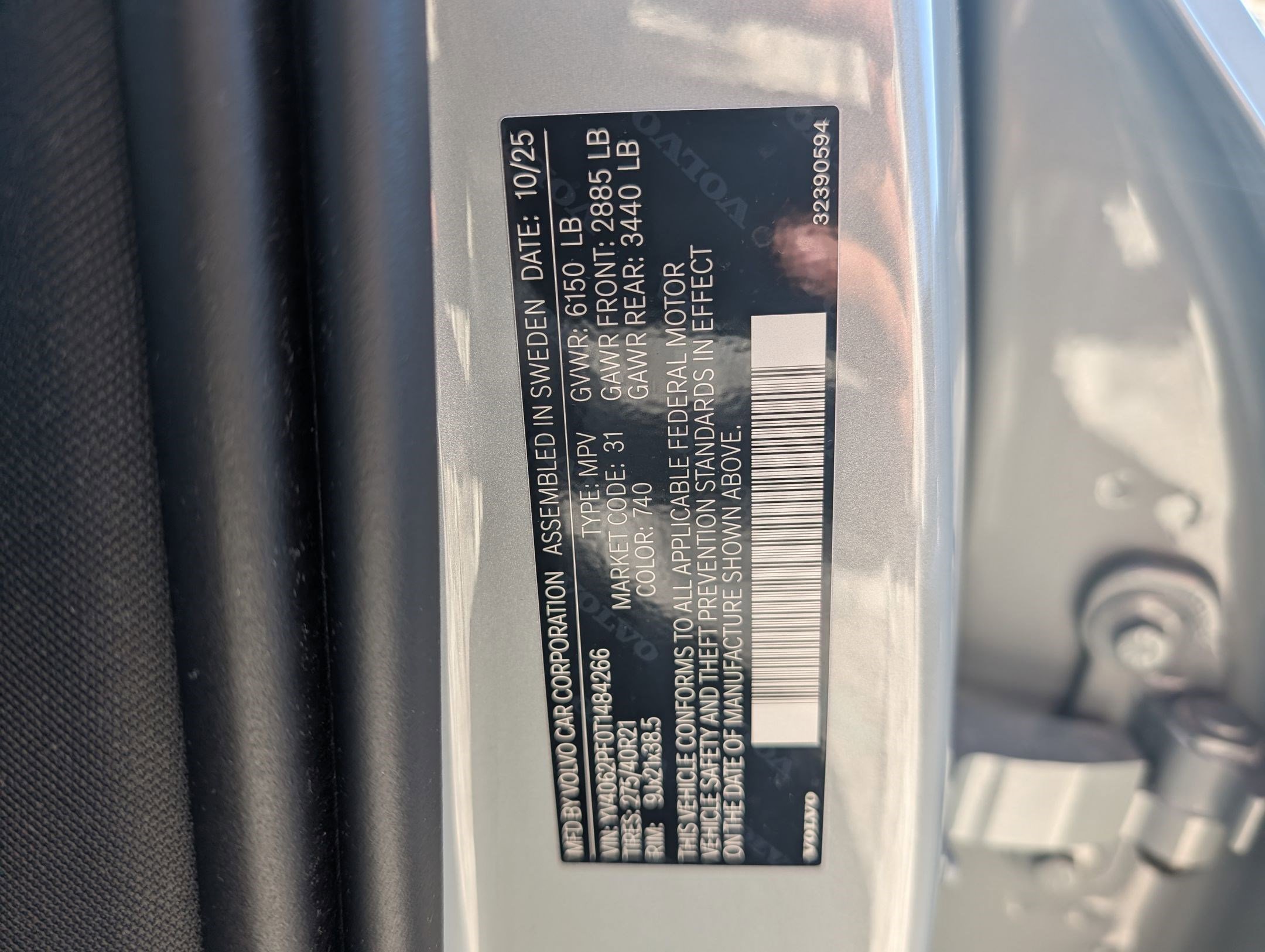 New 2026 Volvo XC90 B6 Ultra w/ Protection Package image 29