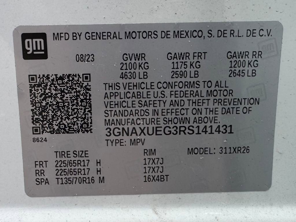 Used 2024 Chevrolet Equinox LT image 12