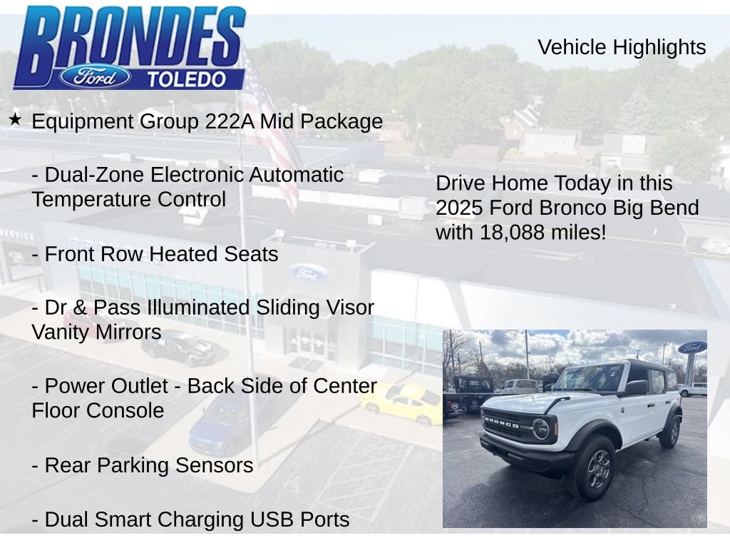 Used 2025 Ford Bronco Big Bend AWD/4WD image 12