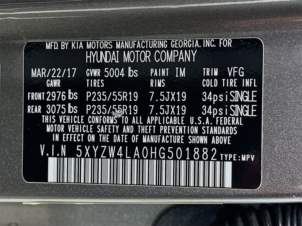 Used 2017 Hyundai Santa Fe Sport w/ 2.0T Ultimate Tech Package 05 image 34