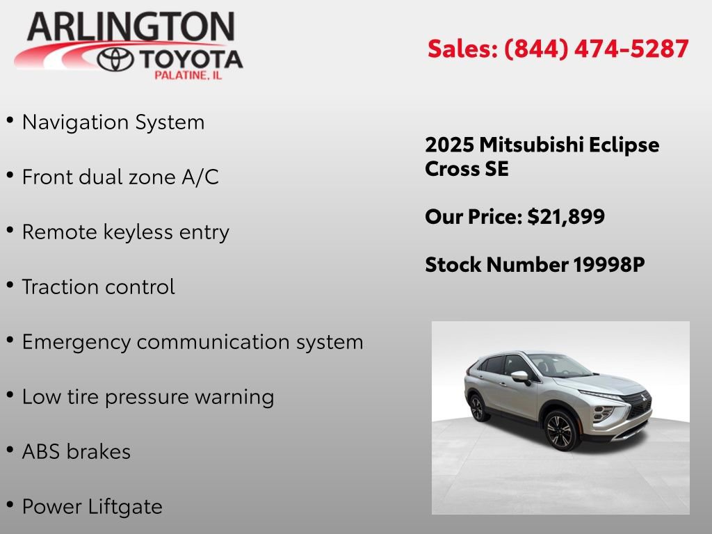 Used 2025 Mitsubishi Eclipse Cross SE image 3