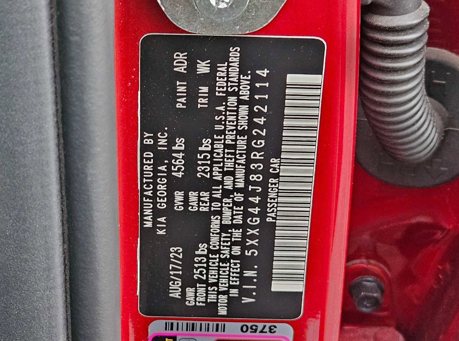 Certified 2024 Kia K5 GT w/ GT1 Package FWD image 27