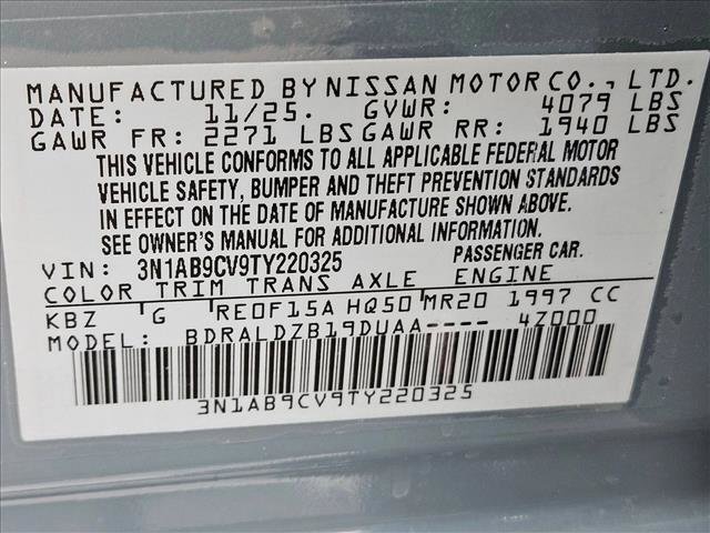 New 2026 Nissan Sentra SV w/ Floor Mat Package image 17