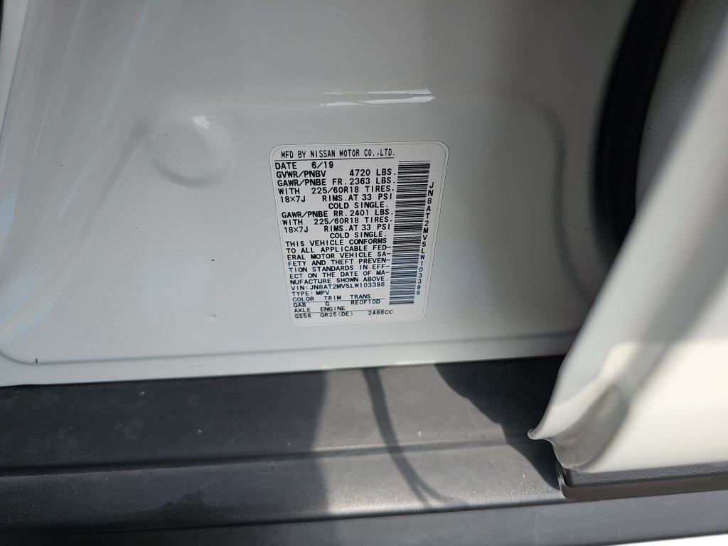 Used 2020 Nissan Rogue SV w/ Premium Package AWD/4WD image 32