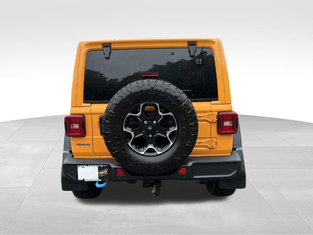 Used 2021 Jeep Wrangler Unlimited Rubicon 4xe w/ Cold Weather Group AWD/4WD image 4