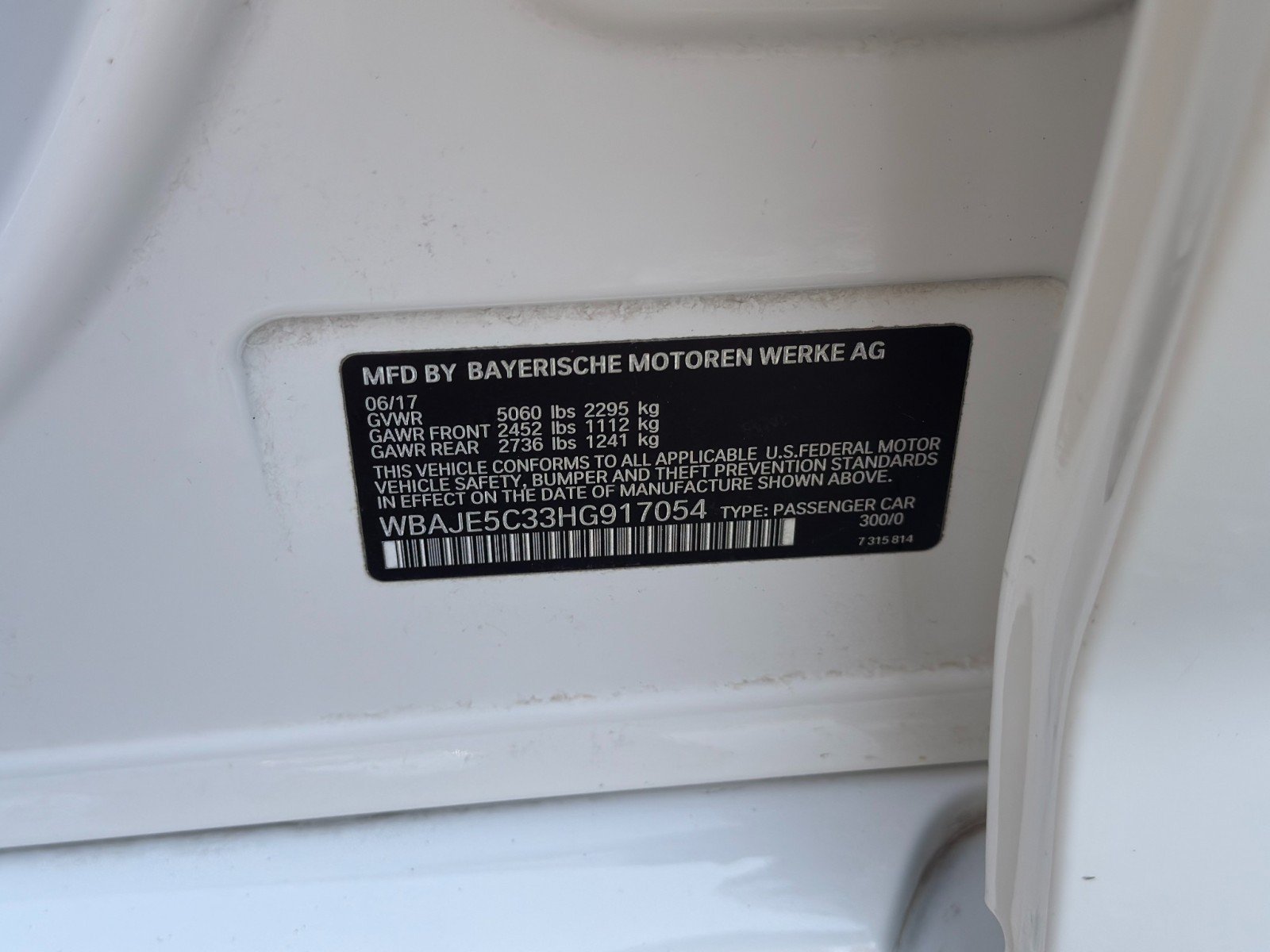 Used 2017 BMW 540i RWD image 47