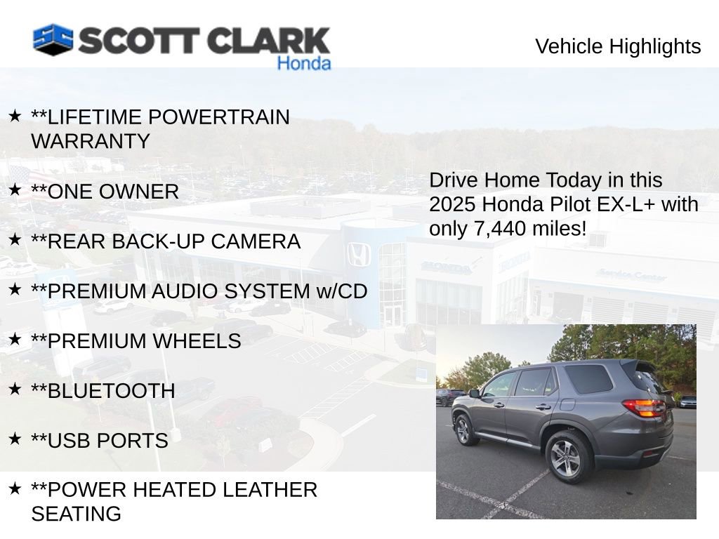Used 2025 Honda Pilot EX-L image 11
