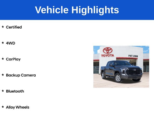 Certified 2025 Toyota Tundra SR5 w/ SR5 Convenience Package AWD/4WD image 5