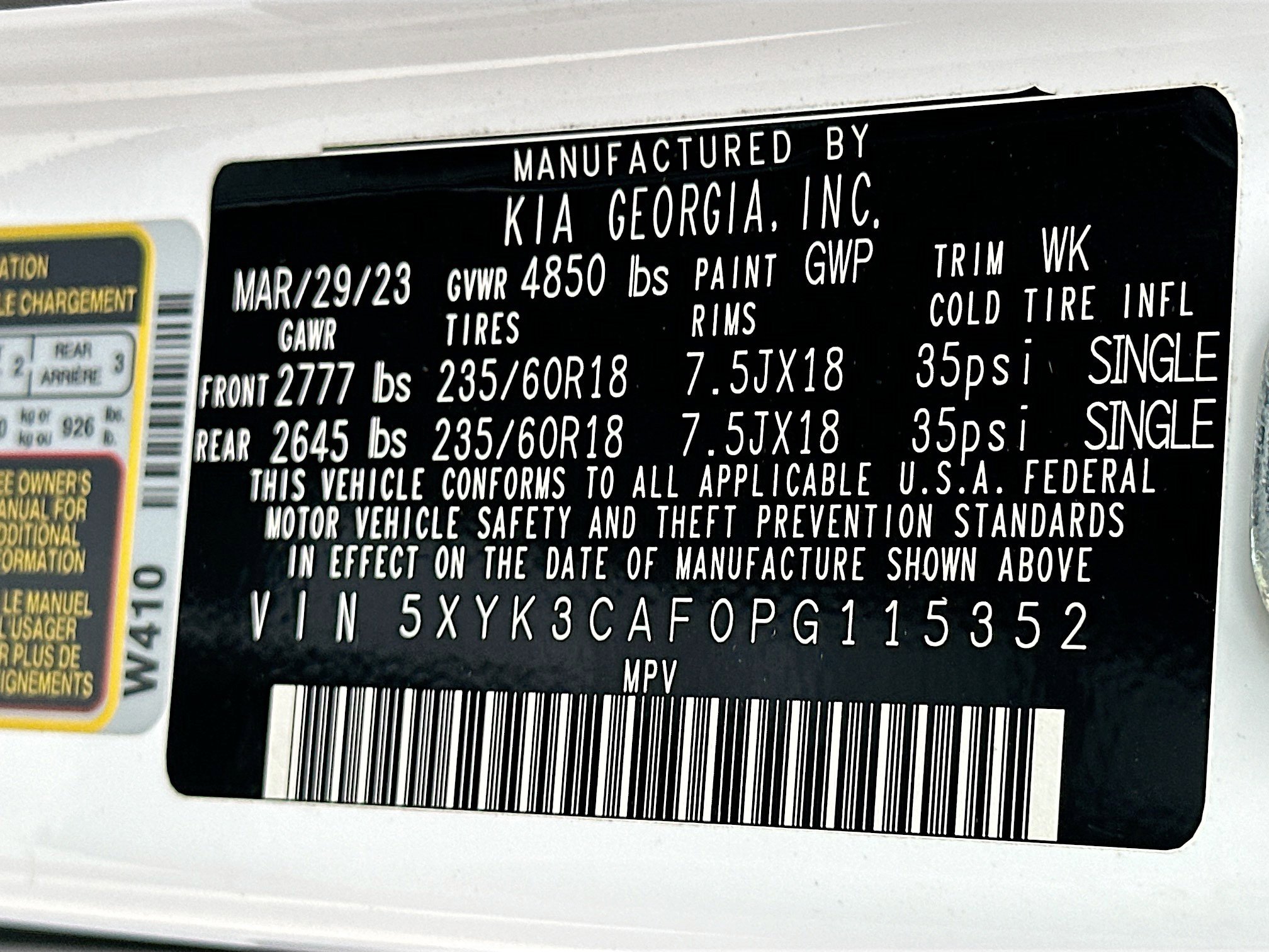 Used 2023 Kia Sportage EX image 32