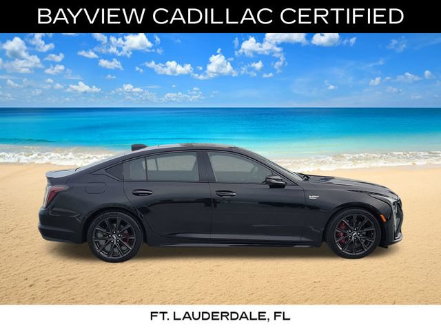 Certified 2025 Cadillac CT5 V w/ Technology Package RWD image 8