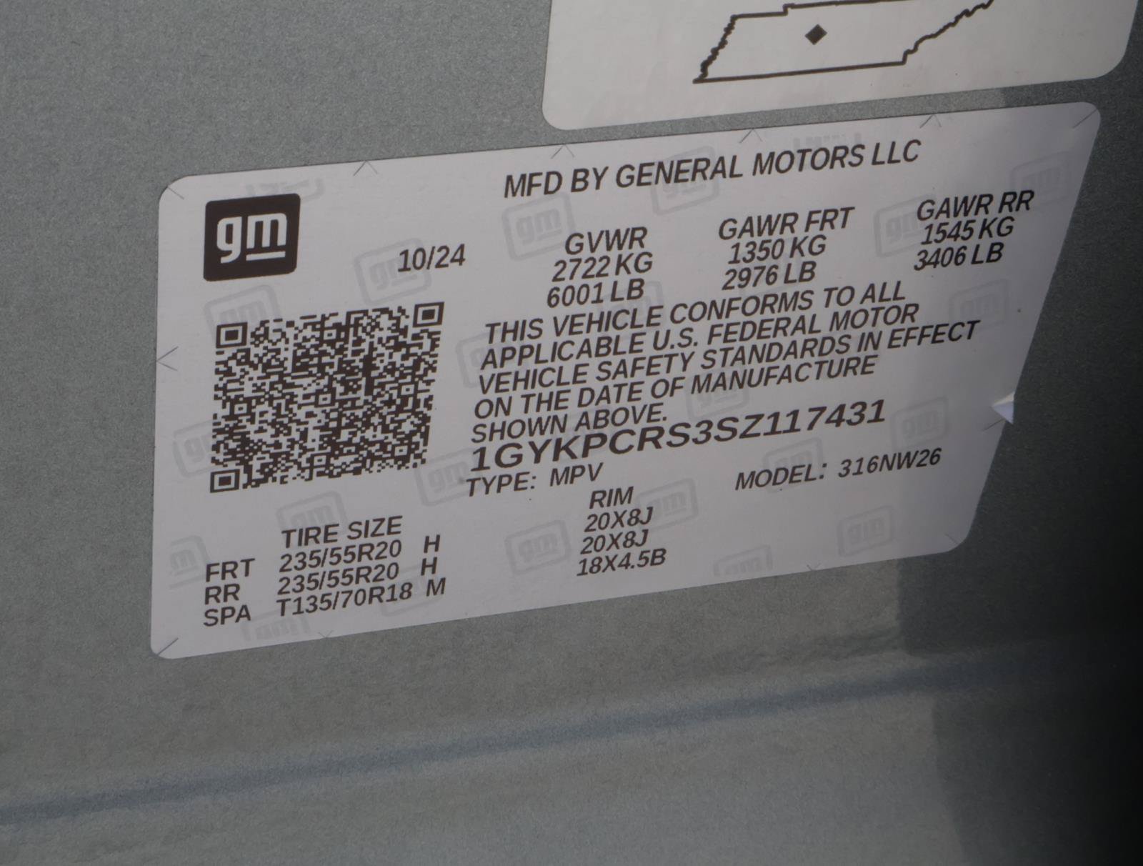 Certified 2025 Cadillac XT6 Premium Luxury FWD image 28