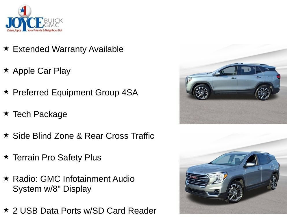 Certified 2023 GMC Terrain SLT w/ Tech Package AWD/4WD image 10
