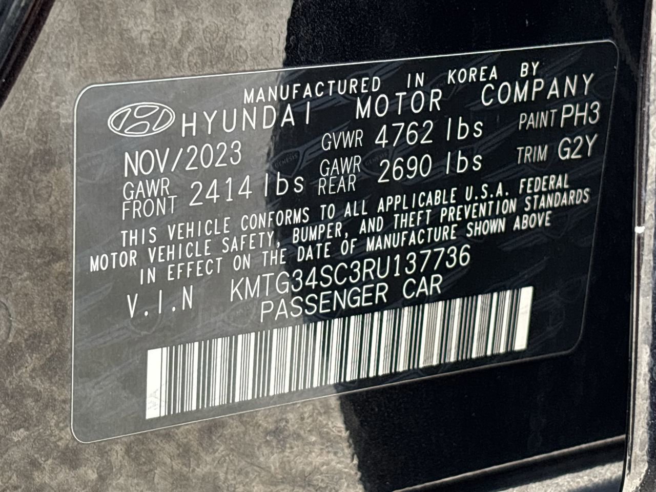 Used 2024 Genesis G70 2.5T RWD image 33
