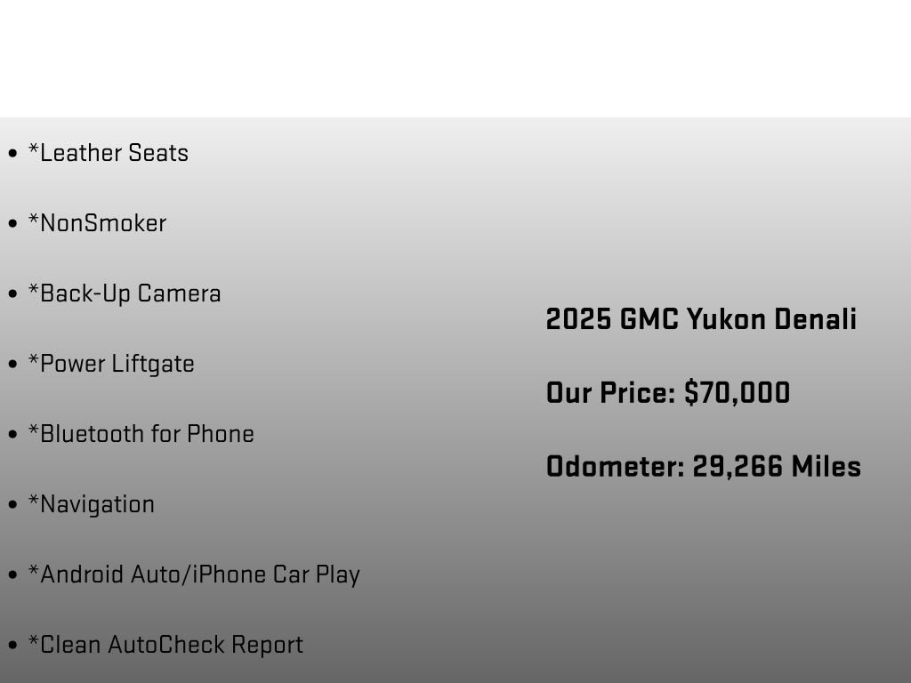 Used 2025 GMC Yukon Denali image 18