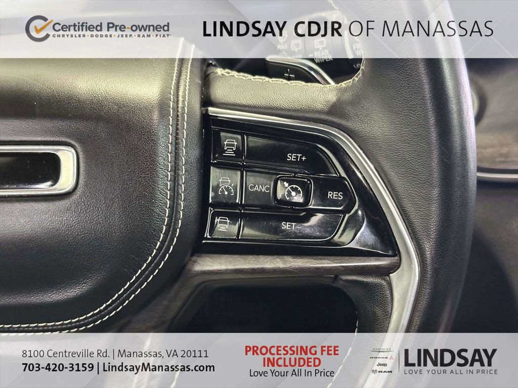 Certified 2022 Jeep Grand Cherokee L Overland w/ MOPAR Finishing Package image 28