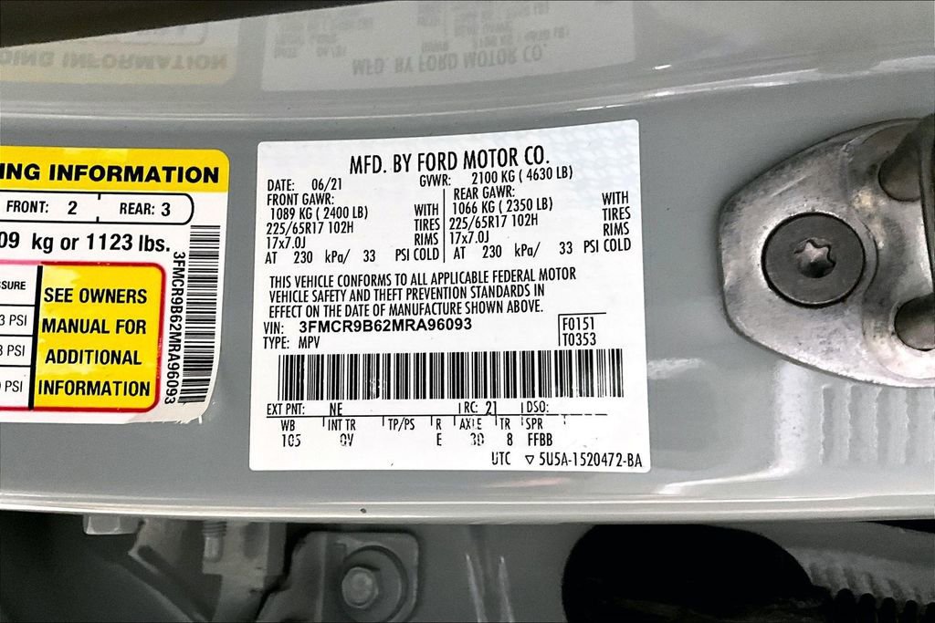 Used 2021 Ford Bronco Sport Big Bend image 31