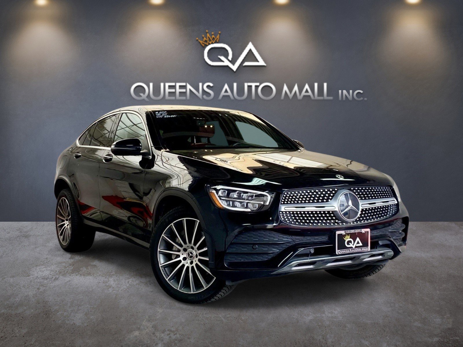 Used 2020 Mercedes-Benz GLC 300 4MATIC Coupe w/ AMG Line image 1