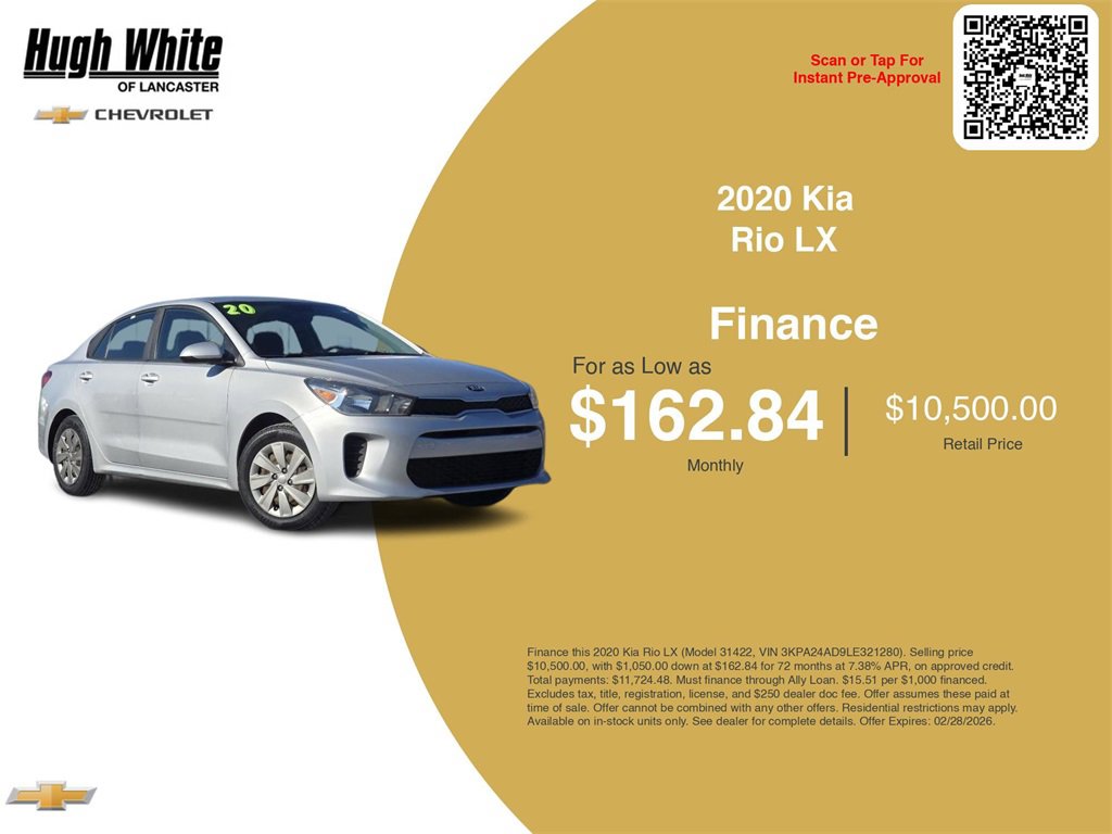 Used 2020 Kia Rio LX image 3