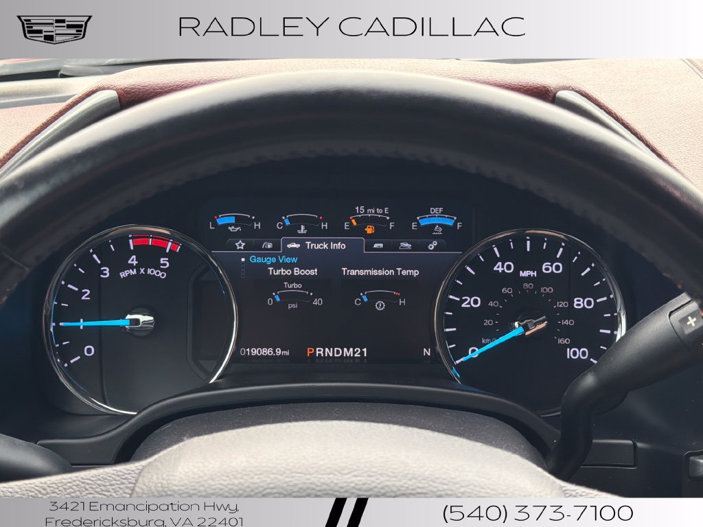 Used 2019 Ford F450 Platinum w/ Platinum Ultimate Package AWD/4WD image 6