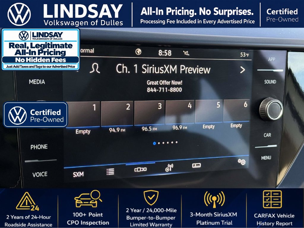 Used 2023 Volkswagen Taos SE w/ Panoramic Sunroof Package AWD/4WD image 18