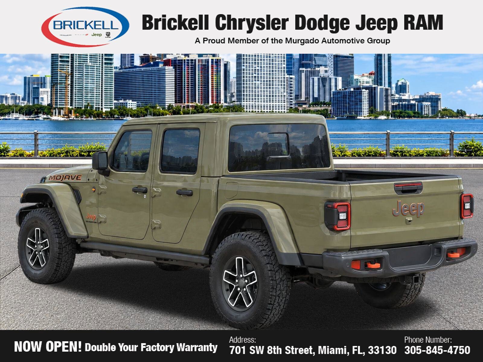 Used 2025 Jeep Gladiator Mojave AWD/4WD image 3