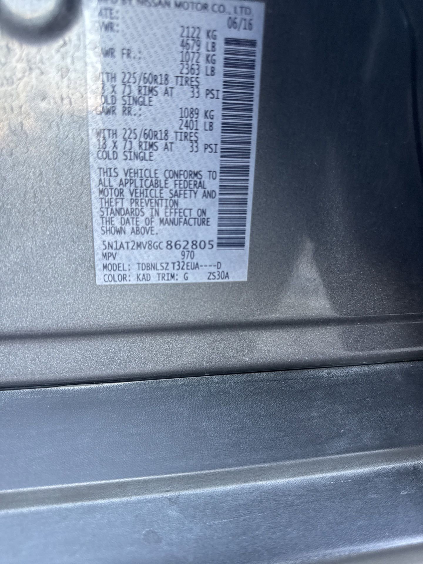 Used 2016 Nissan Rogue SL w/ SL Premium Package image 11