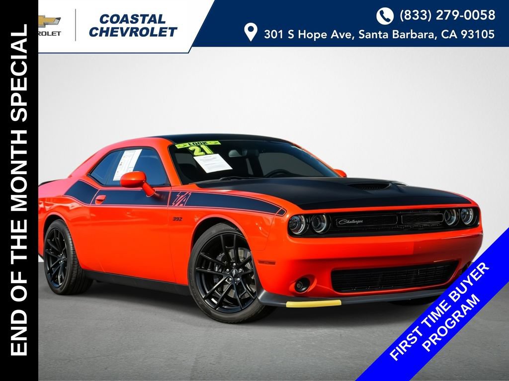 Used 2021 Dodge Challenger R/T Scat Pack w/ T/A Package
