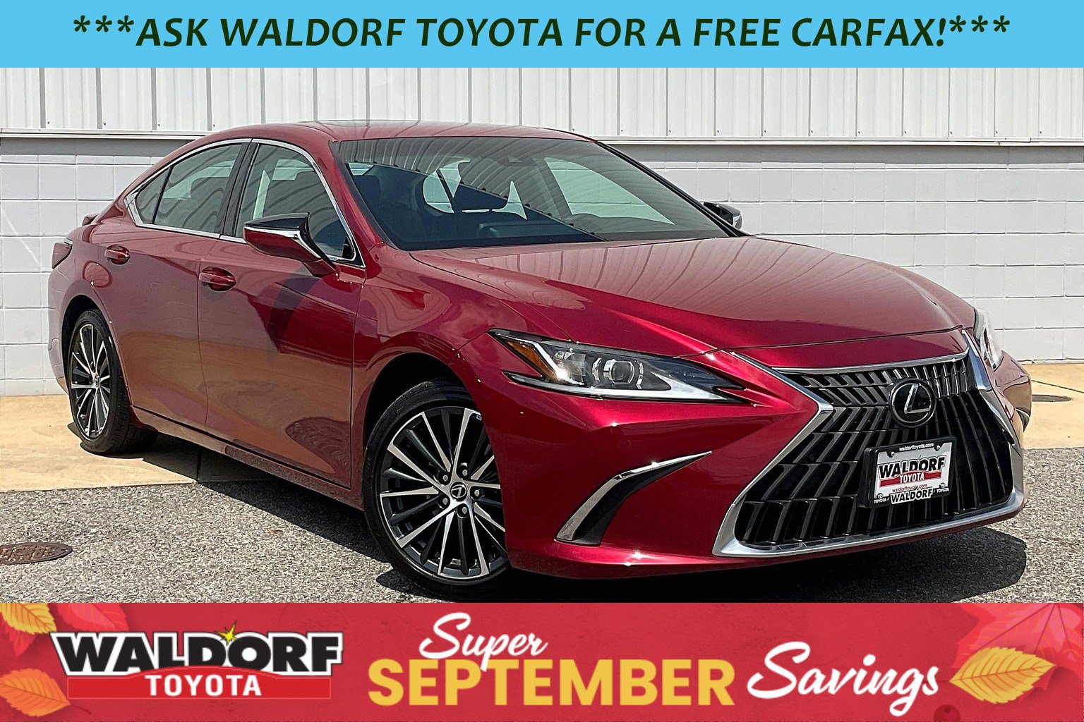 Used 2023 Lexus ES 350 w/ Premium Package