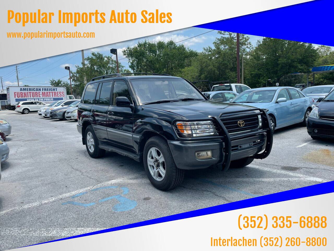 Used 1998 Toyota Land Cruiser w/ Leather Trim Pkg AWD/4WD image 1