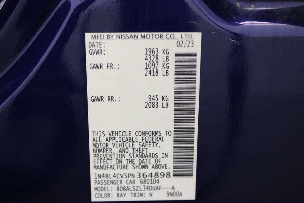Certified 2023 Nissan Altima 2.5 SR w/ SR Premium Package FWD image 32